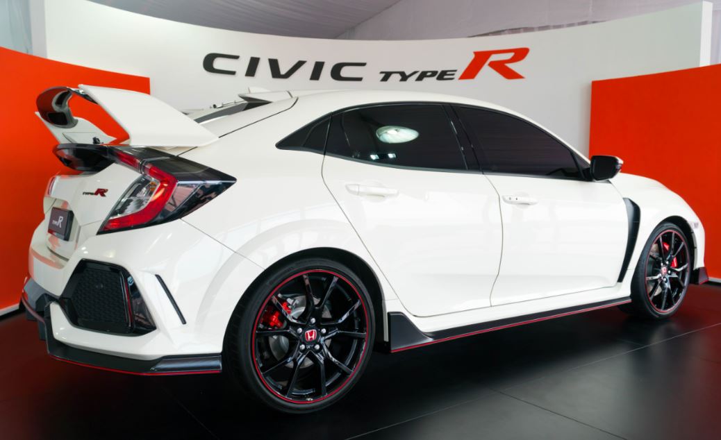 Luna trasera pequeña Honda Civic Type-R