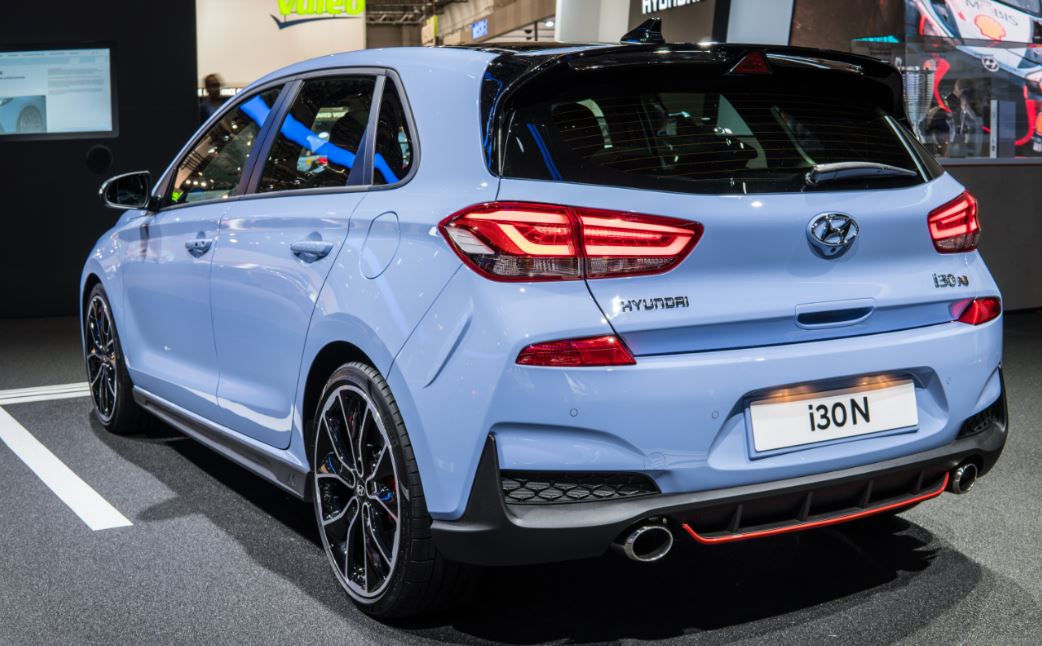 Hyundai i30: trasera.