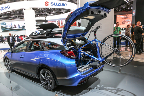 Familiar Honda Civic Tourer 2018: maletero