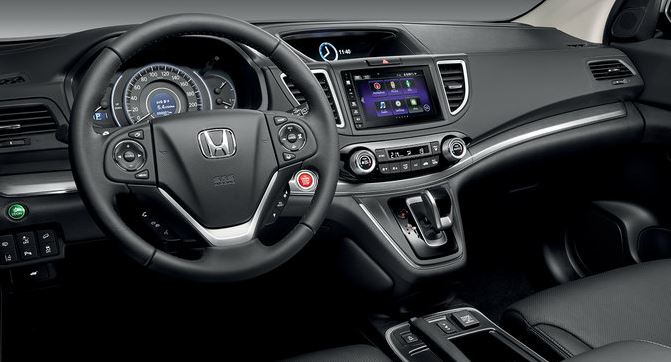 Nuevo Honda CR-V 2017, con gran diseño interior y exterior.