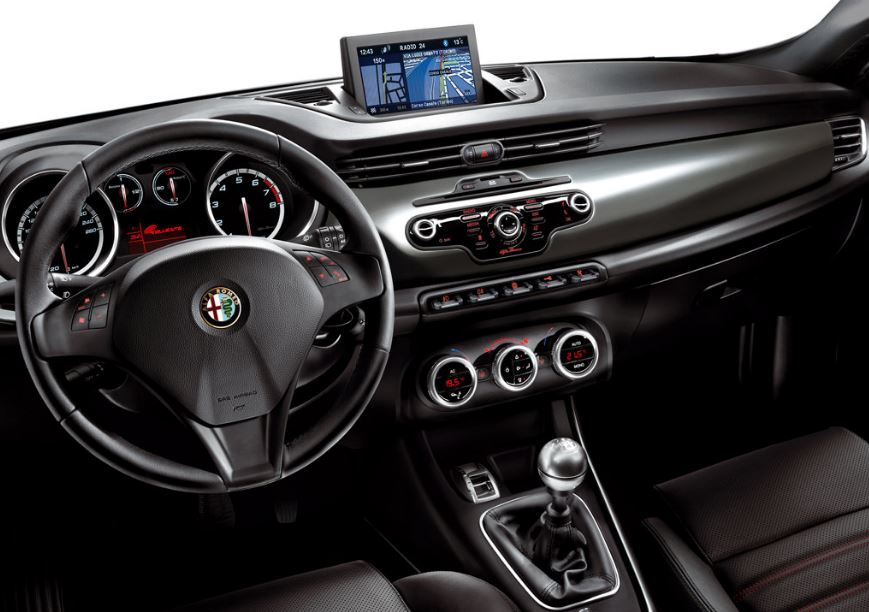 Interior Alfa Romeo Giulietta.