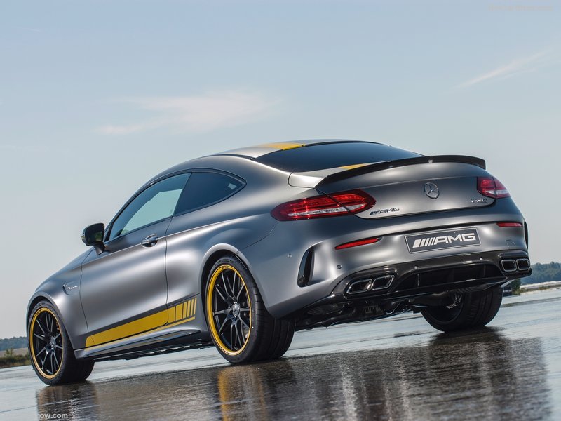 2017 Mercedes-AMG C63 Coupé Edition 1: trasera