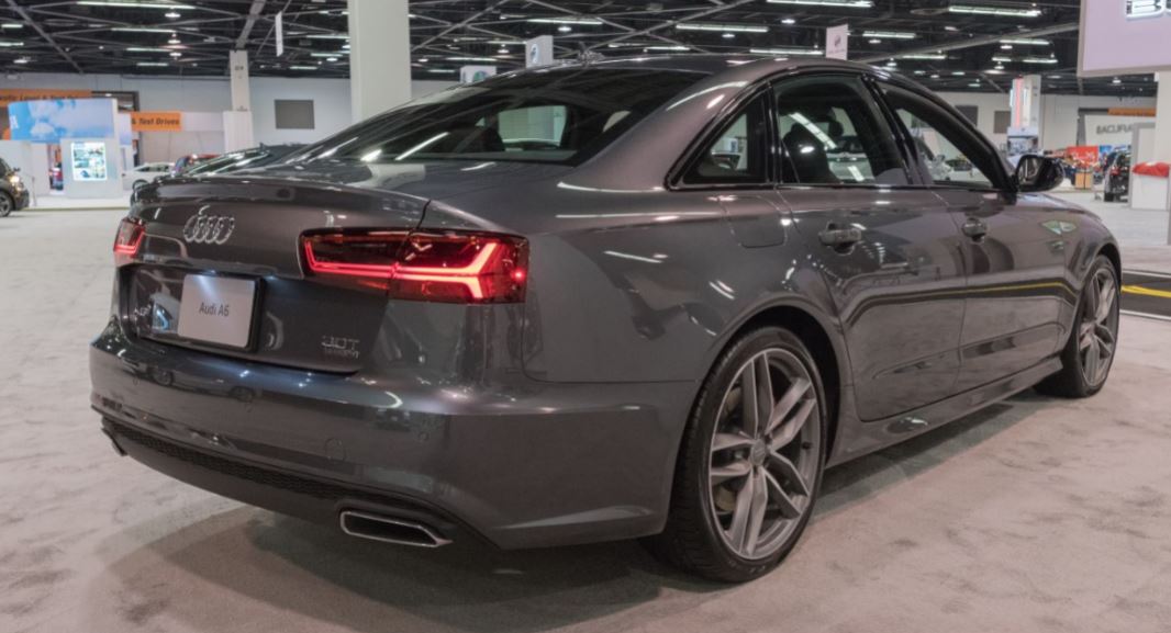 Visión trasera del Audi A6