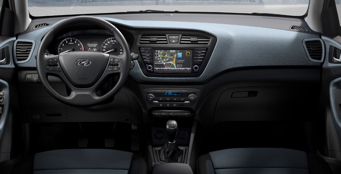 Hyundai i20 interior nuevo