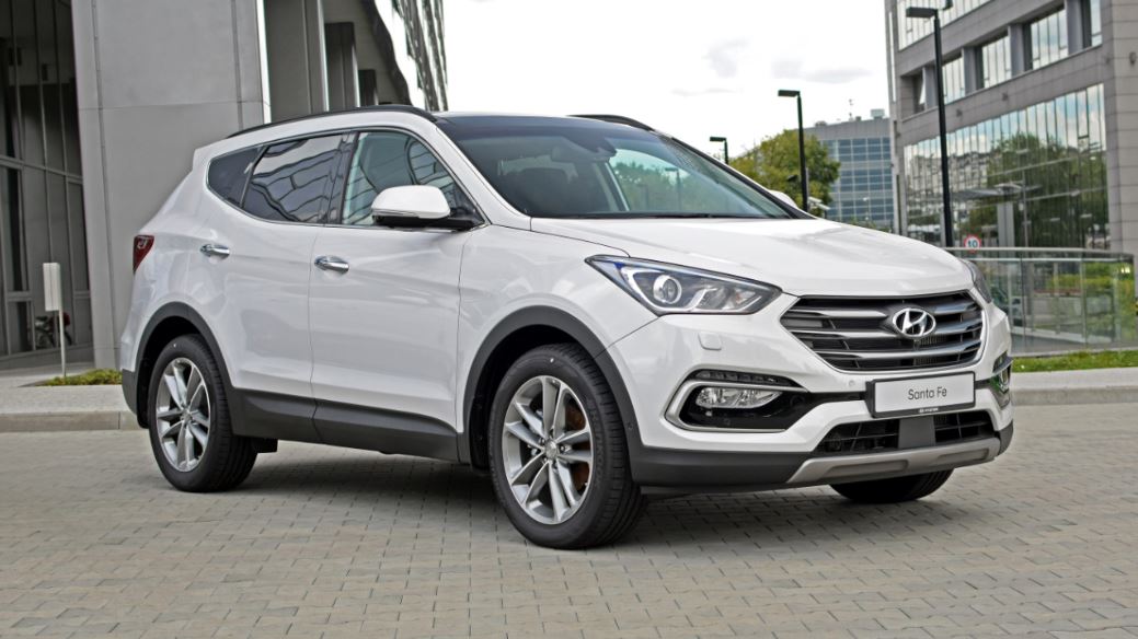 Hyunday Santa fe blanco 2017