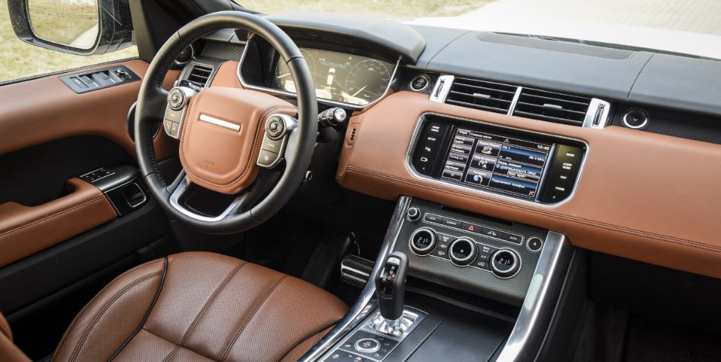 Interior del nuevo Land Rover