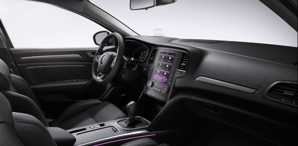 Interior de la nueva versión del Renault Megane
