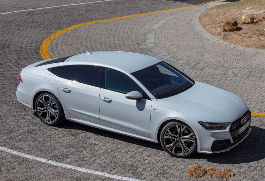 Audi A7 Sportback: lateral