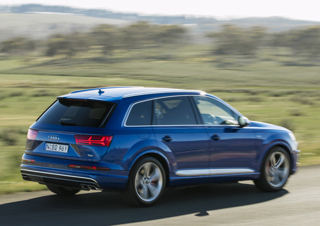 Audi Q7: trasera