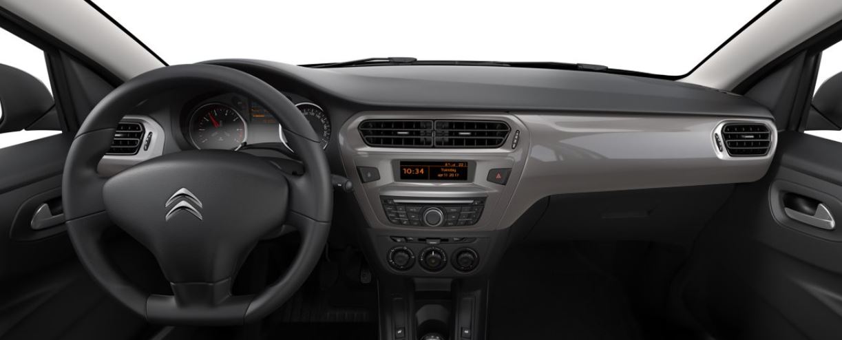 Interior del nuevo Citroën C-Elysée
