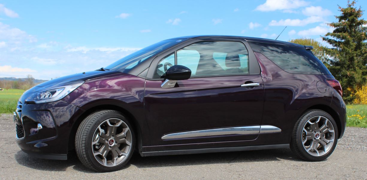 Visón exterior de la actualización del Citroën DS 3