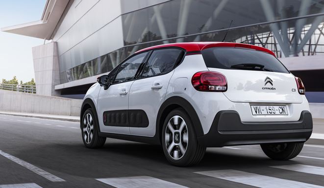 Diseño del nuevo Citroën C3.