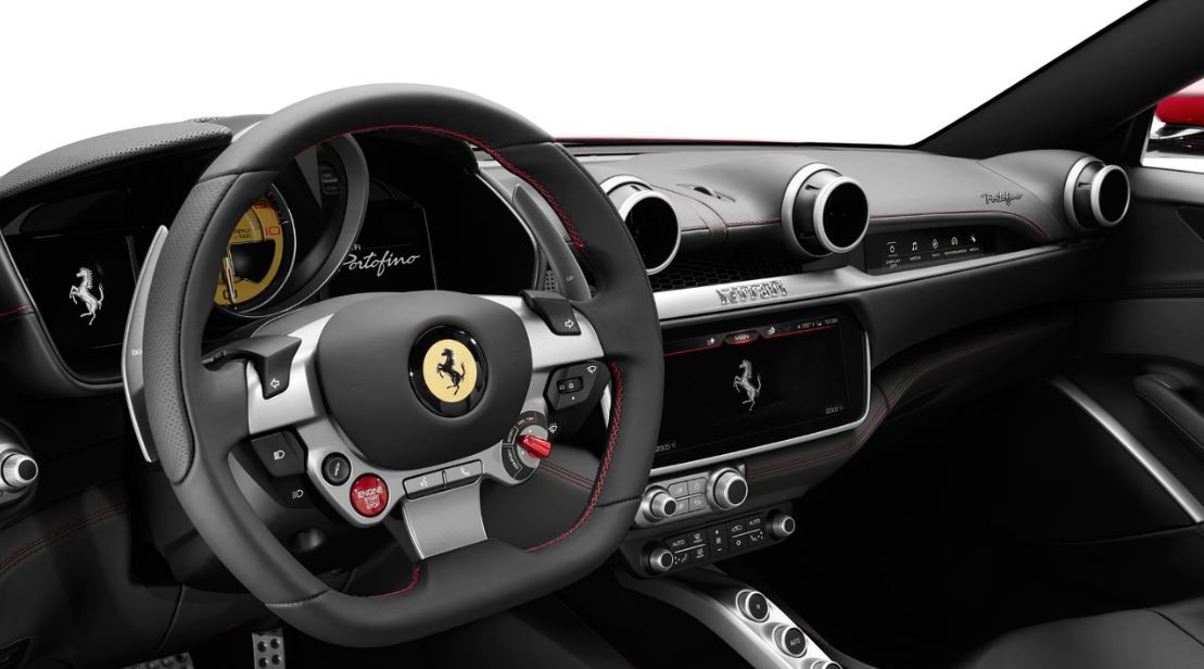 imagen del interior del nuevo Ferrari Potofino
