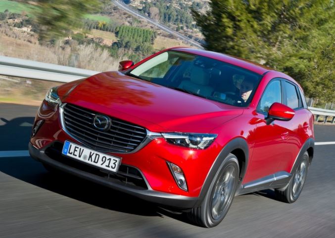 Frontal del Mazda CX-3.