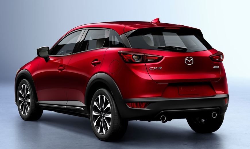 Imagen trasera del Mazda CX-3.