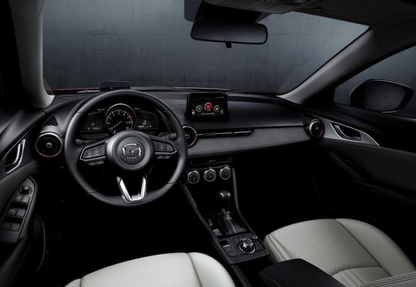 Interior del Mazda CX-3.