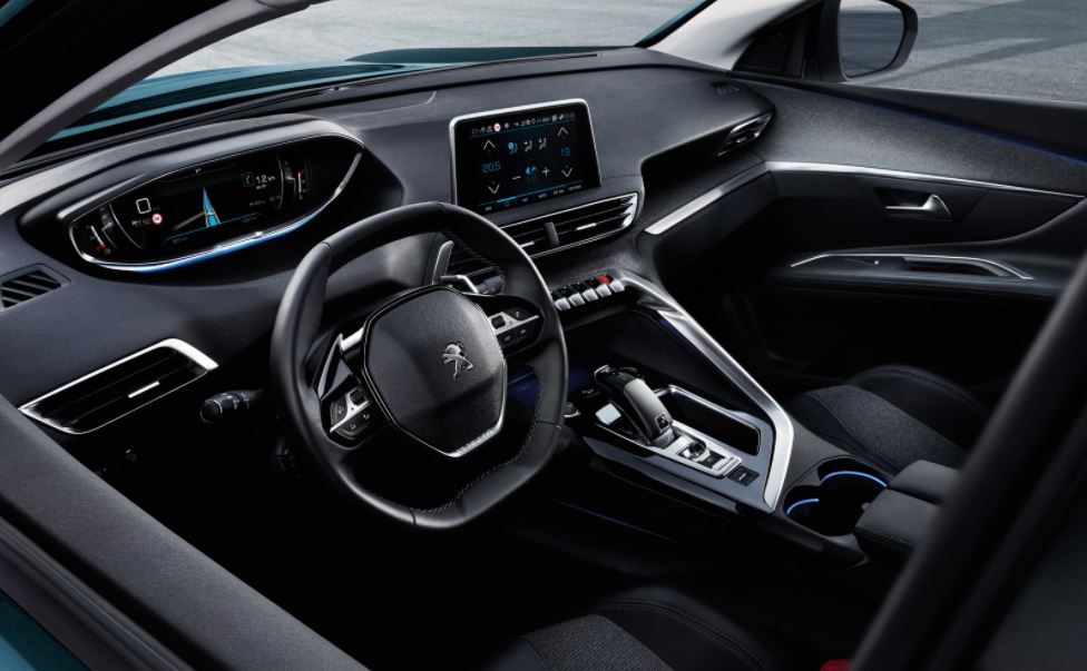 Interior del Peugeot 5008.