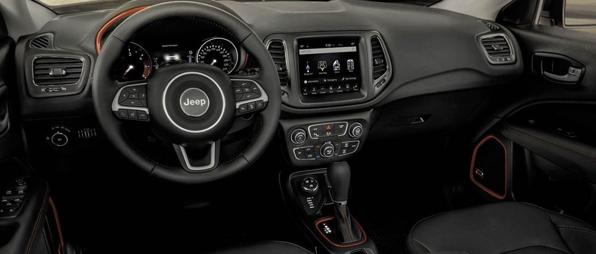 Imgen del interior del nuevo Jeep Compass
