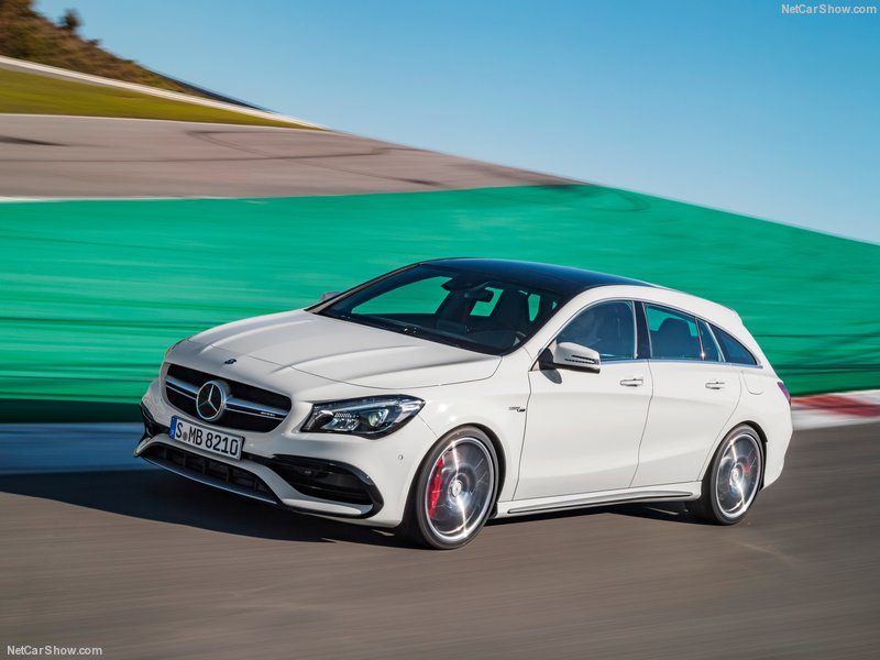 Mercedes AMG CLA 45: frontal