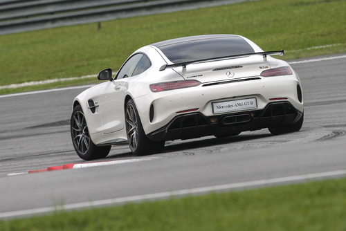 Mercedes AMG GT-R: trasera