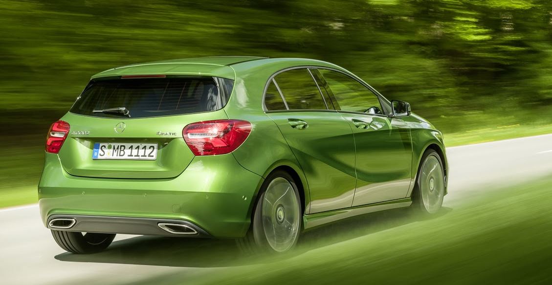 Actual modelo de la versión del Mercedes Clase A.