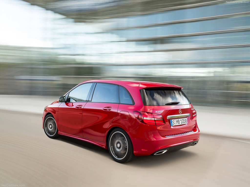 Mercedes Clase B Sports Tourer: trasera