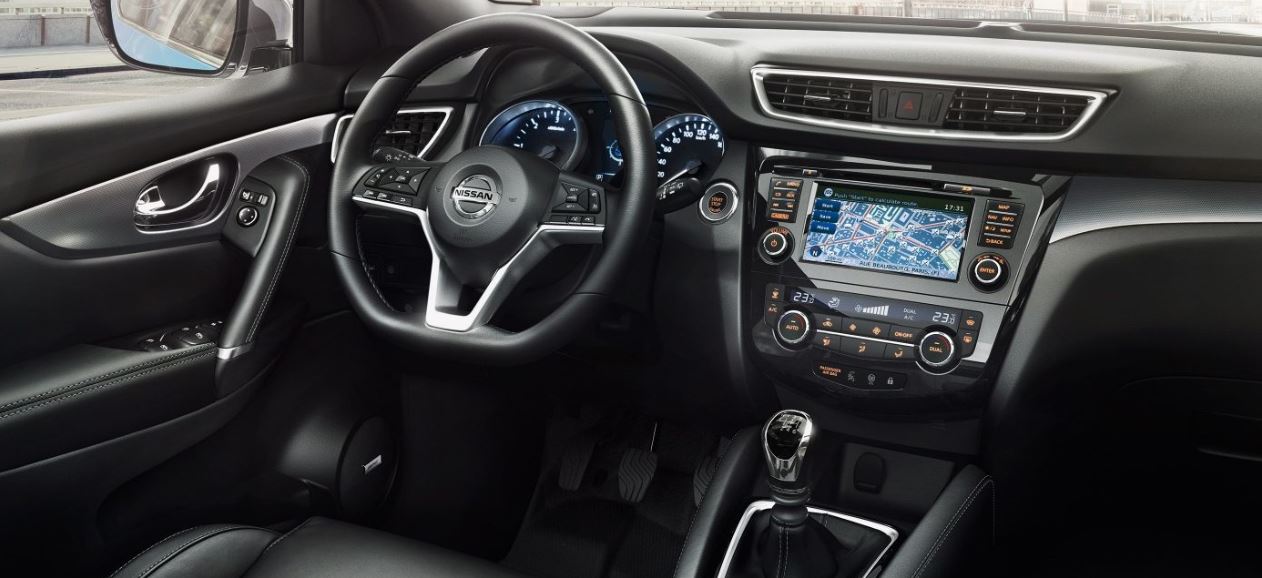 Visión interior del nuevo modelo del Nissan Qasqai