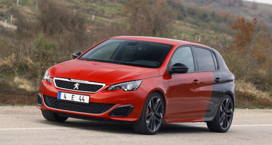 Peugeot 308 GTi con carrocería bicolor