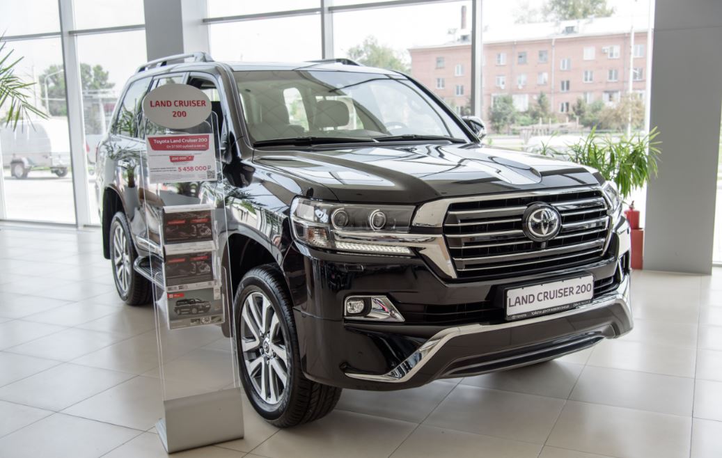 Toyota Land Cruiser: frontal