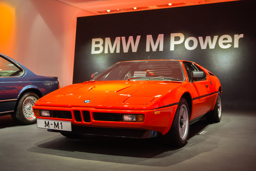 BMW M1: frontal