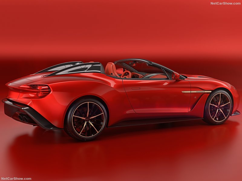 Aston Martin Vanquish Zagato Speedster: trasera