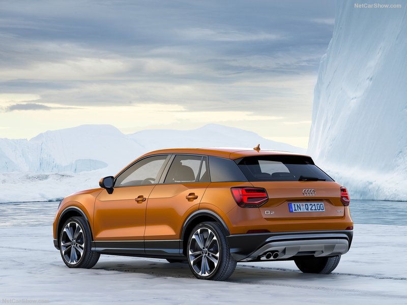Audi Q2 2017: trasera
