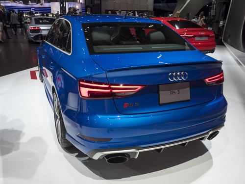 Audi RS3: trasera