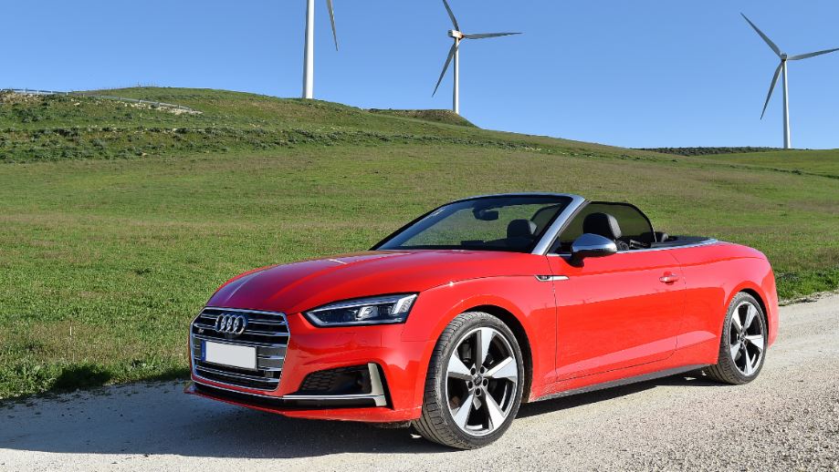 Audi S5 cabrio descapotable coche deportivo lujo barato