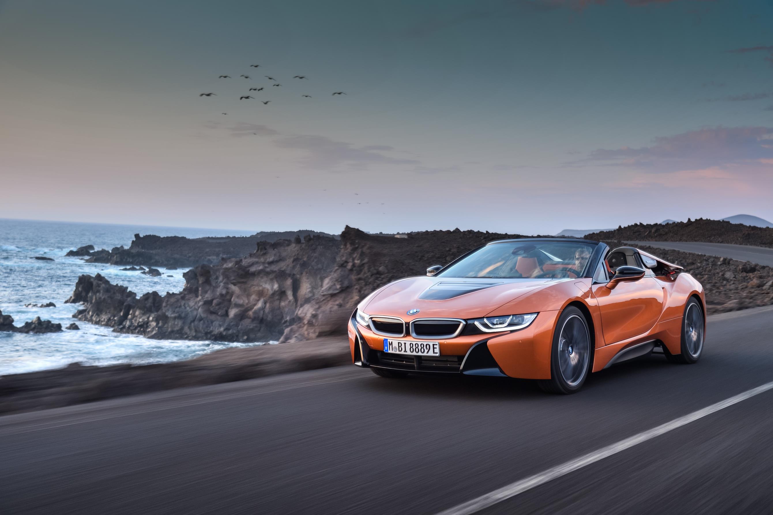 BMW i8 Spyder frontal