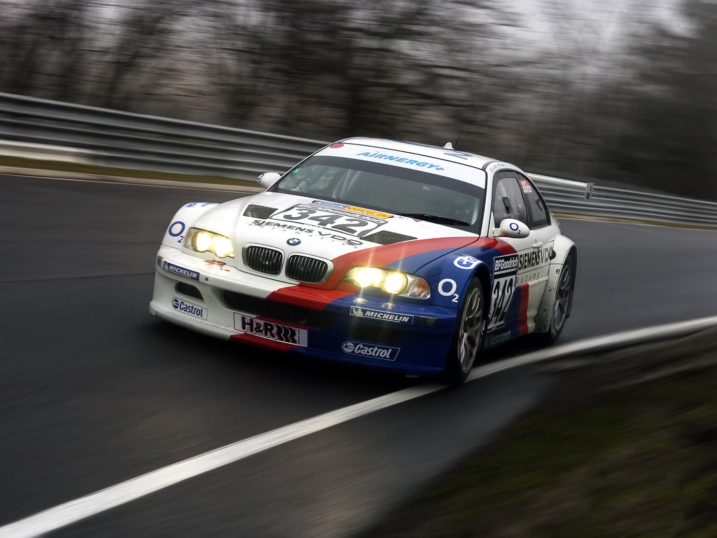 BMW M3 GTR de competición