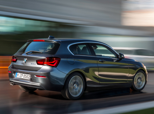 BMW Serie 1: trasera