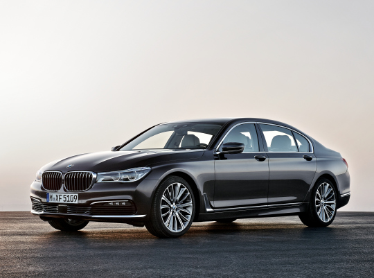 BMW Serie 7: frontal