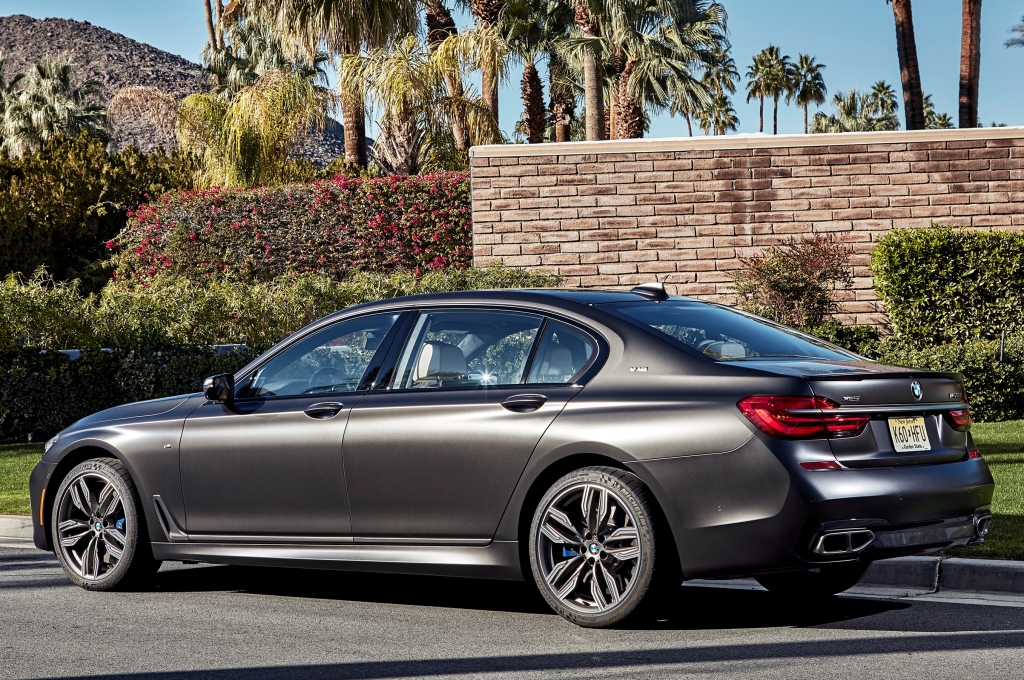 BMW Serie 7: trasera