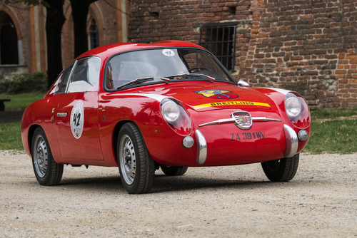 Clásico Abarth 750 GT: frontal