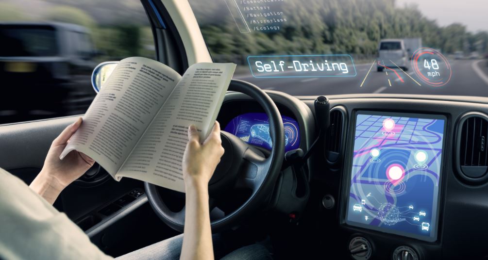 asistente de aparcamiento oche conducido de forma autónoma tenología