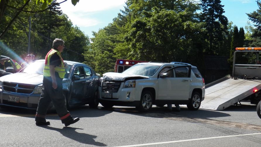 Parte de accidente en caso de colisión