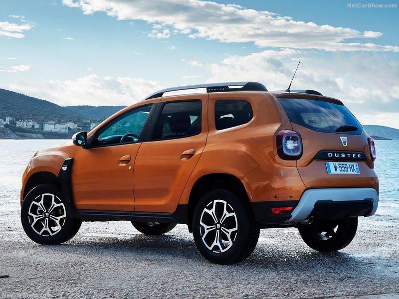Dacia Duster: trasera