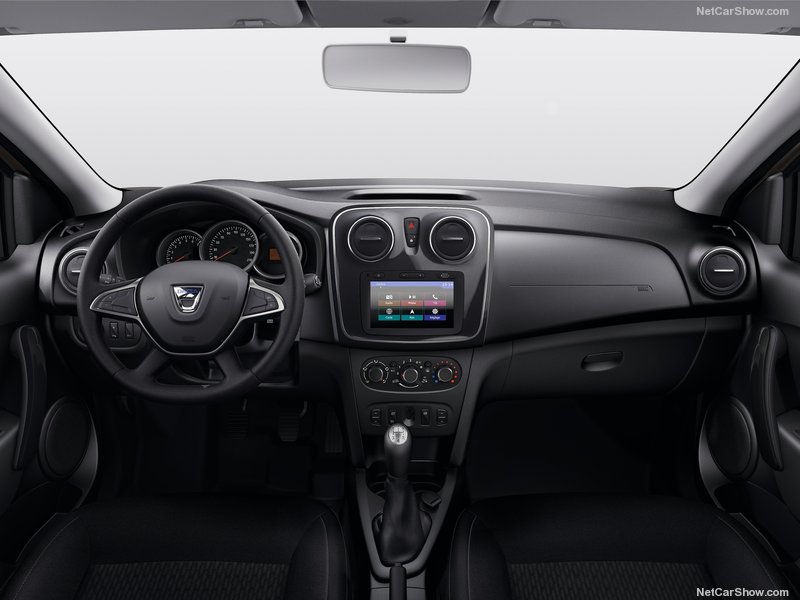 Dacia Sandero: interior
