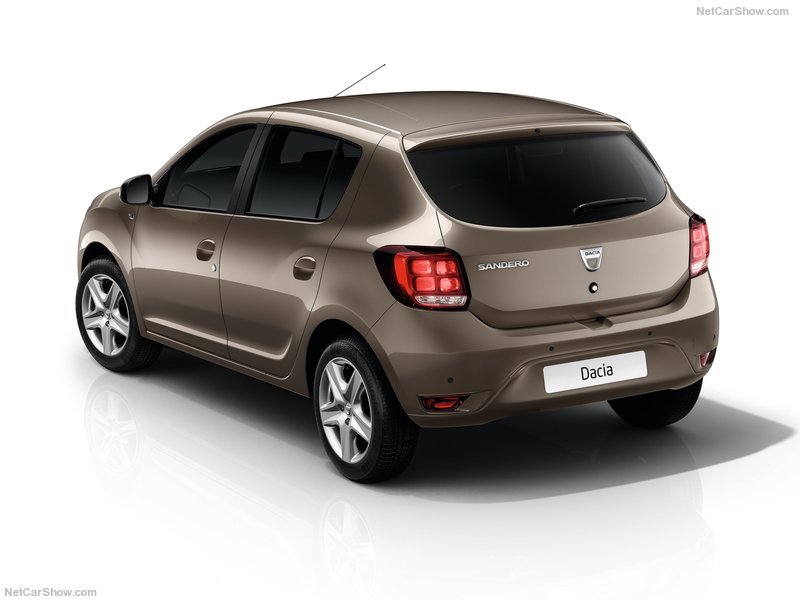 Dacia Sandero: trasera