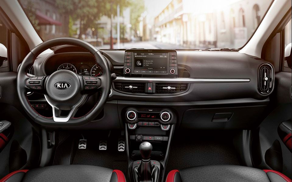 Interior del nuevo Kia Picanto.