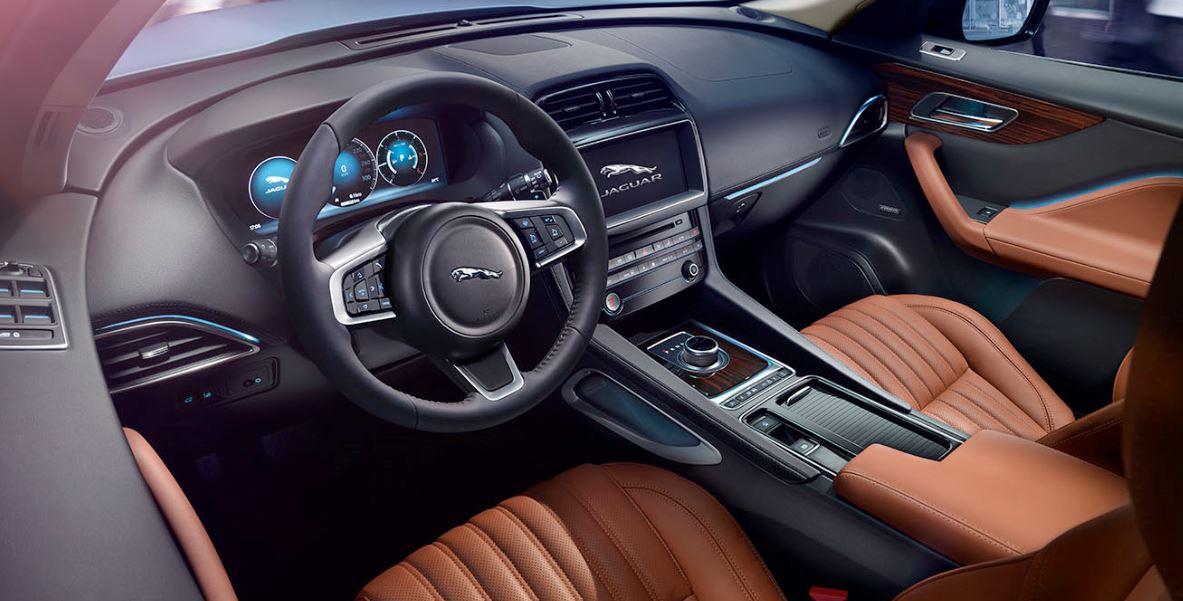 Interior del nuevo Jaguar F-Pace