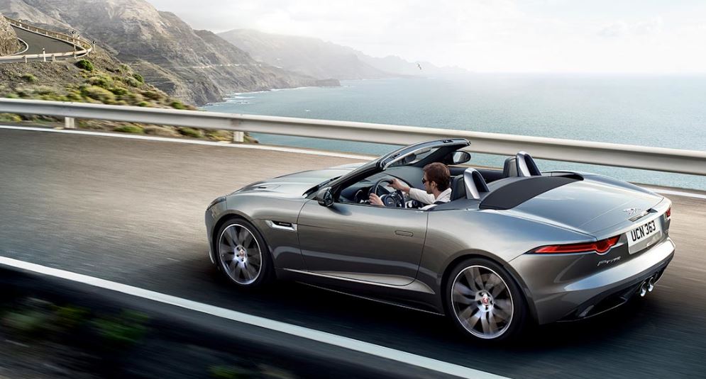 Versión convertible Jaguar F-Type 2018 lujo deportivo