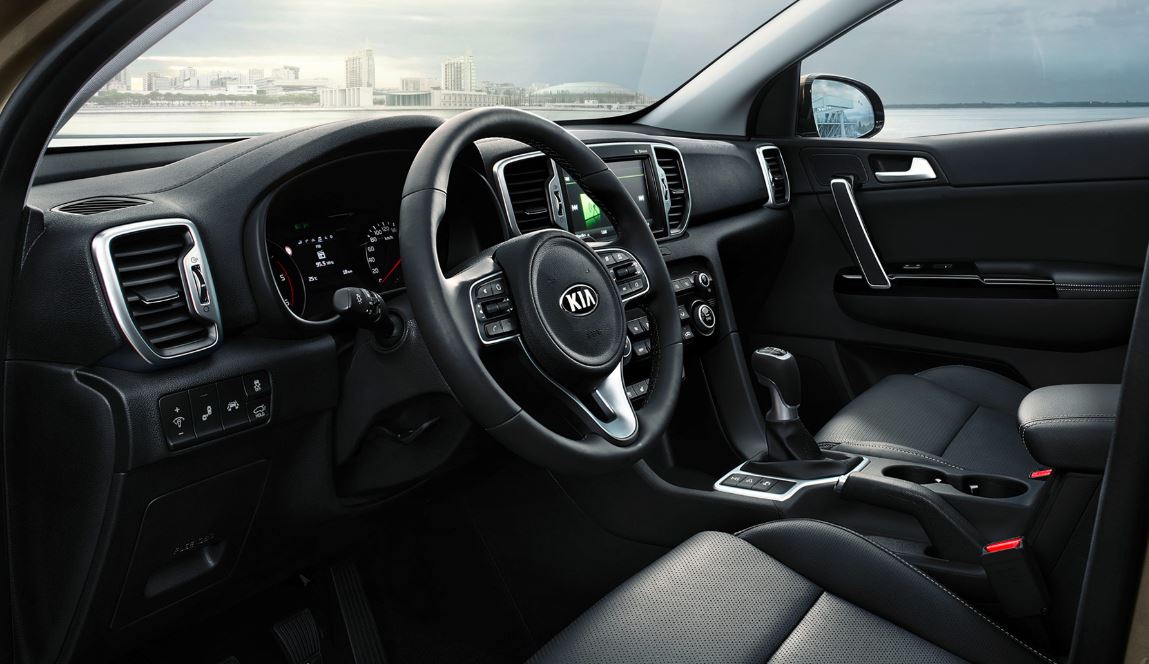 Interior del nuevo Kia Sportage 2017 2018 SUV
