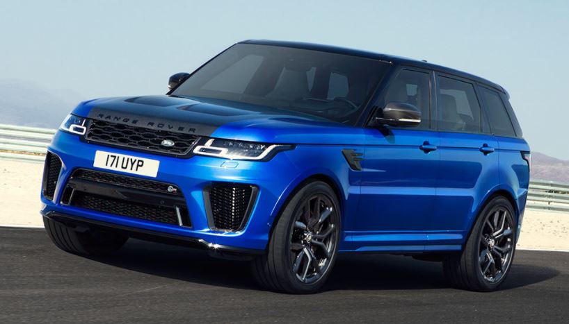 Imagen del Range Rover Sport SVR SVO vehículos especiales